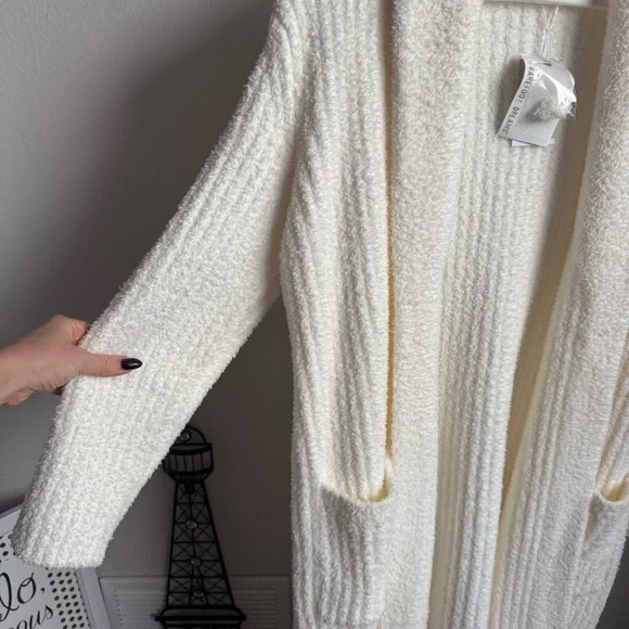 NWT Barefoot Dreams Eco CozyChic Ribbed Robe Sz 1 (US S)